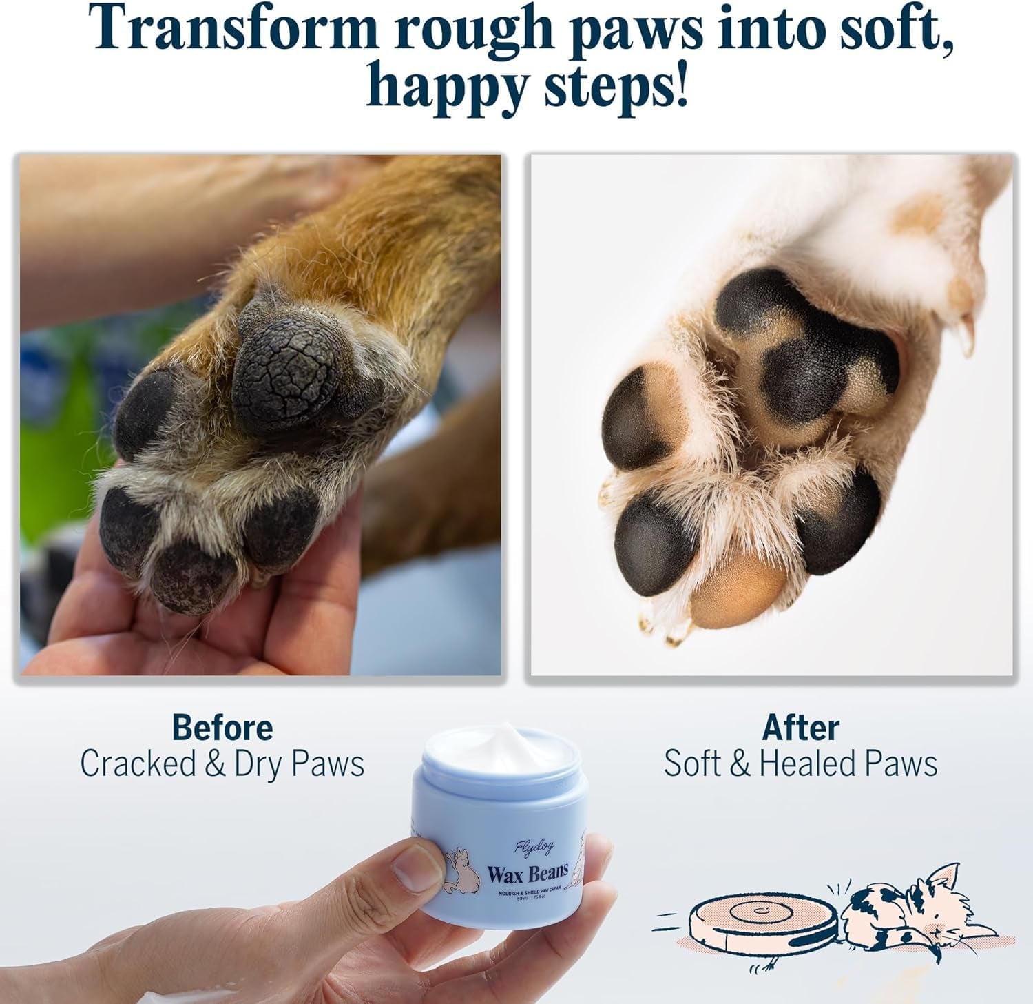 Bálsamo Reparador De Patas Y Nariz - Seguro Si Lo Lame