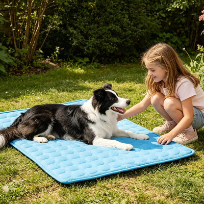 Tapete Refrescante Arc-Chill Para Perros Y Gatos - Sin Agua Ni Electricidad
