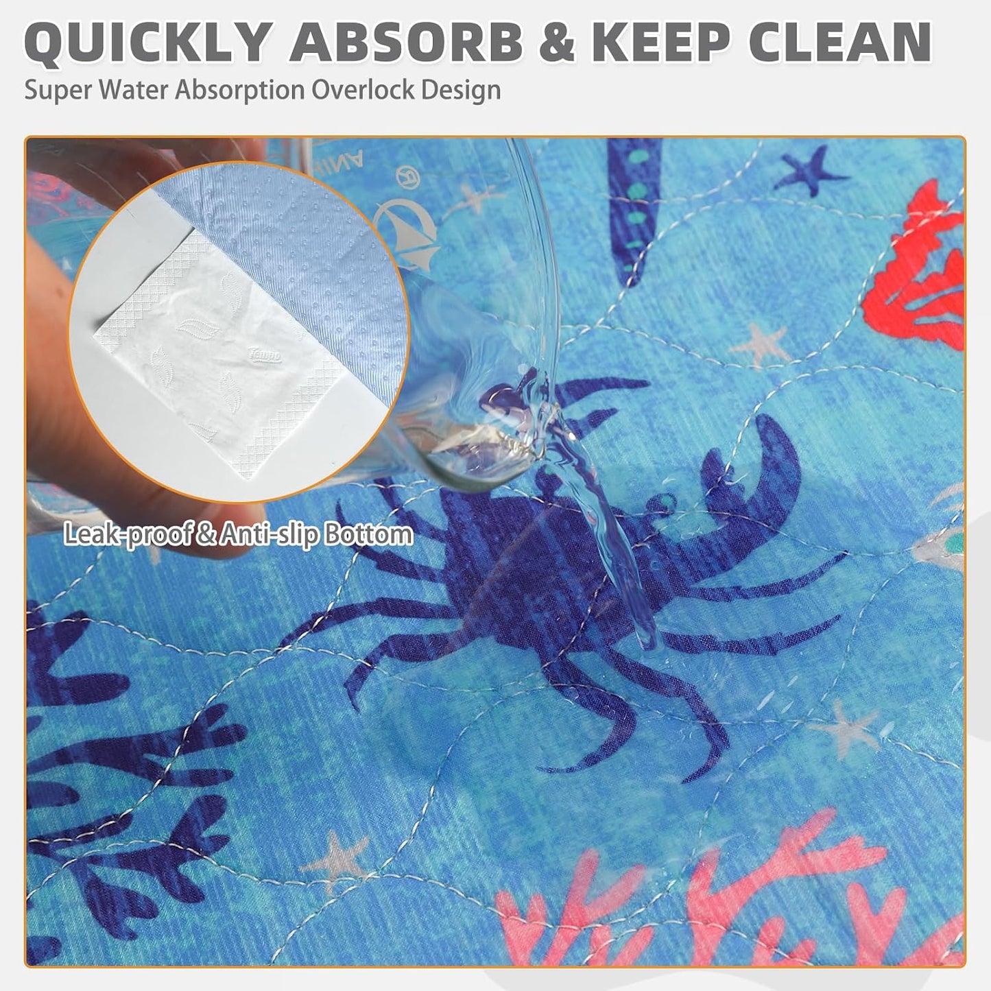 Pee Pads Lavables Reutilizables X2 - Ultra Absorbentes