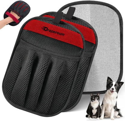 Guante Quitapelos Reutilizable X2 - Para Ropa Y Muebles