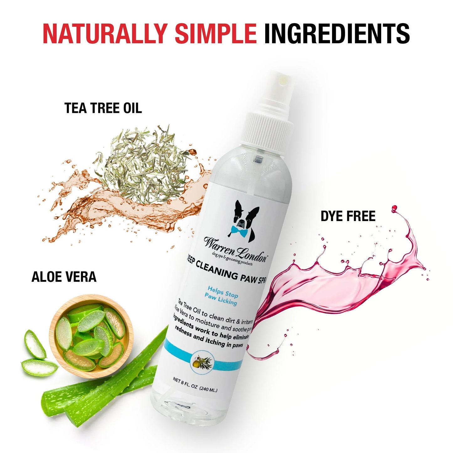 Spray Limpiador Profundo De Patas - Sin Enjuague