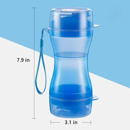 Botella De Agua Portátil Para Paseos 325Ml - Antiderrame