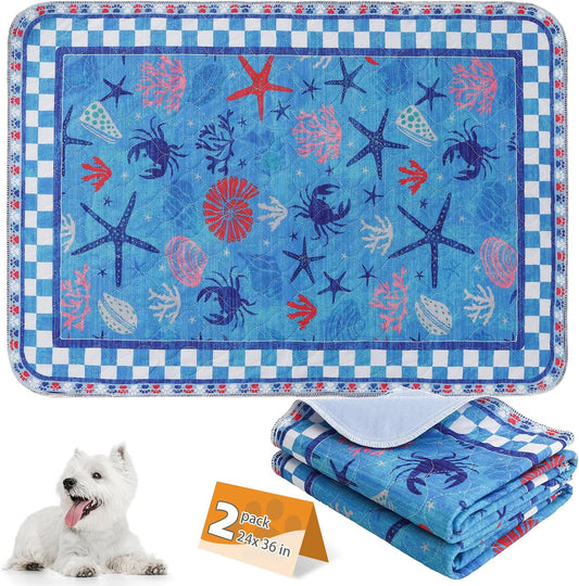 Pee Pads Lavables Reutilizables X2 - Ultra Absorbentes